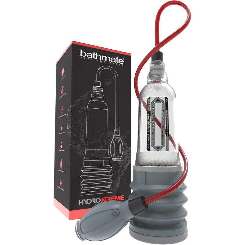 Pompa Pene Idraulica Bathmate Hydroxtreme 7 Wide Boy — Trasparente