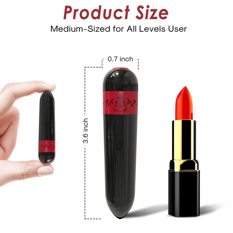 Vibratore Bullet con Telecomando Armony Rocket — 9 Modalità