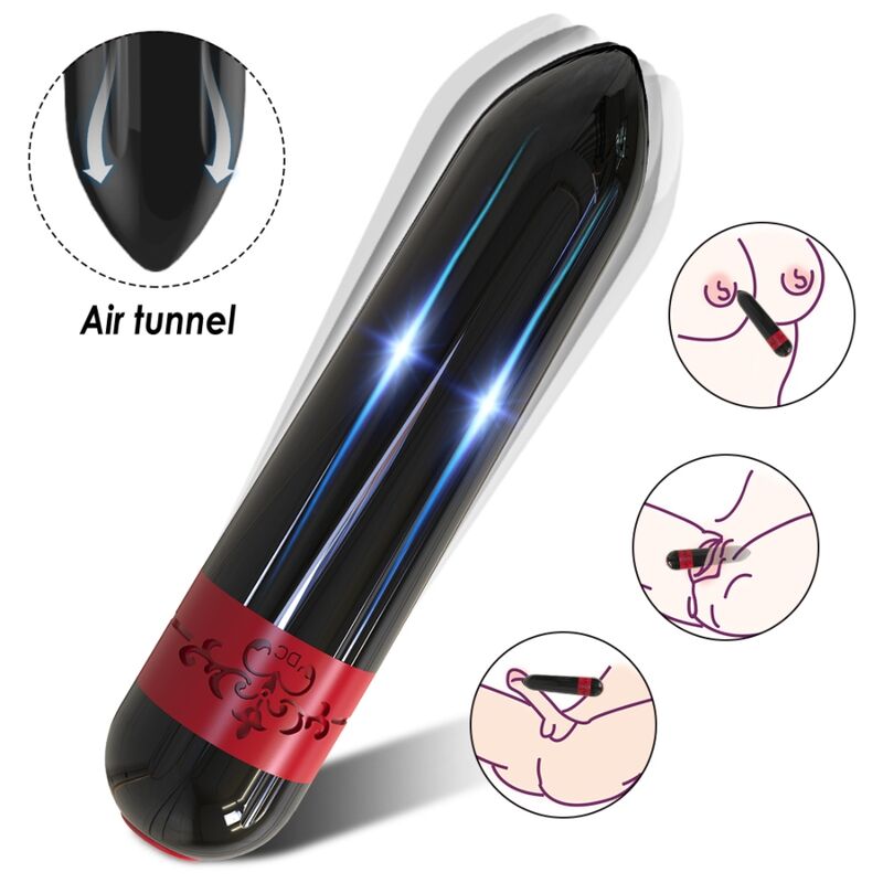 Vibratore Bullet con Telecomando Armony Rocket — 9 Modalità