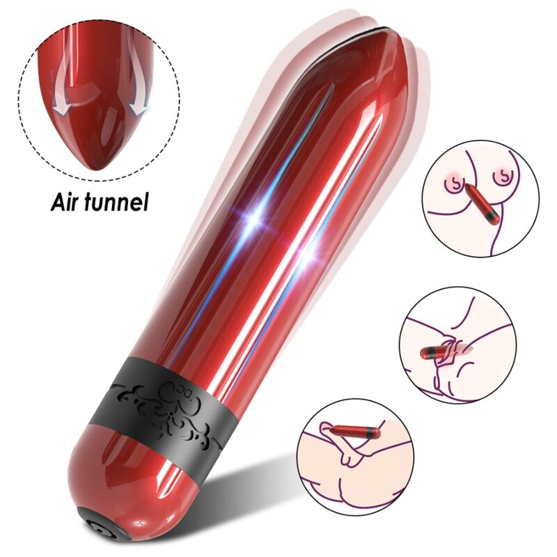 Vibratore Bullet con Telecomando Armony Rocket — 9 Modalità