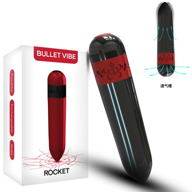 Vibratore Bullet con Telecomando Armony Rocket — 9 Modalità