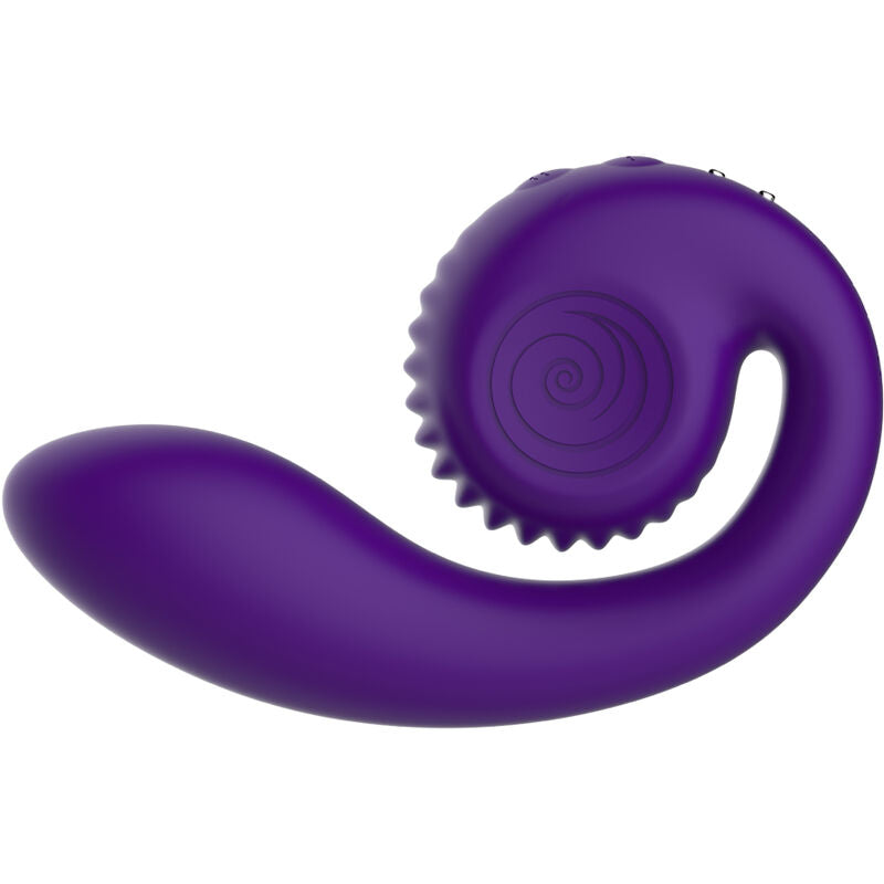 Vibratore Rabbit Punto G Snail Vibe Gizi — Doppia Stimolazione