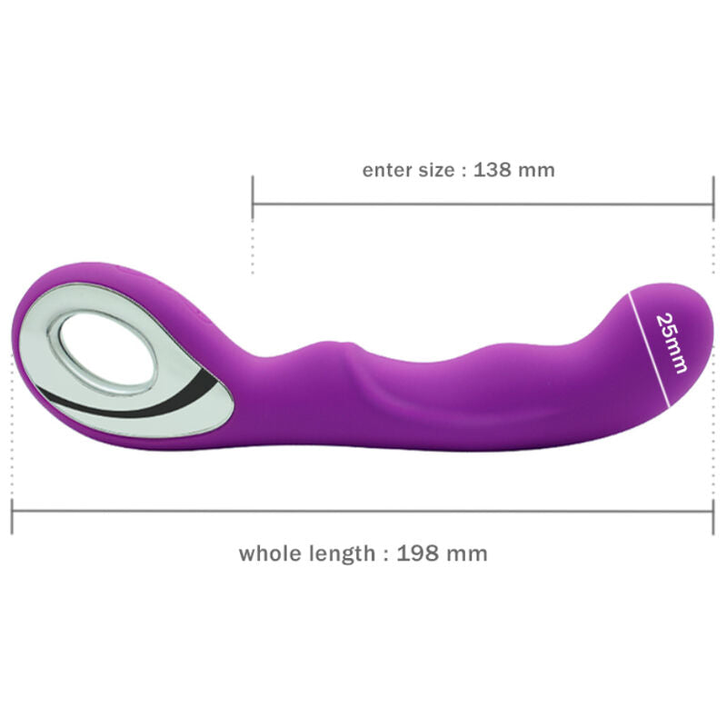 Vibratore Clitoride Armony Anna — Anello Pull, Silicone