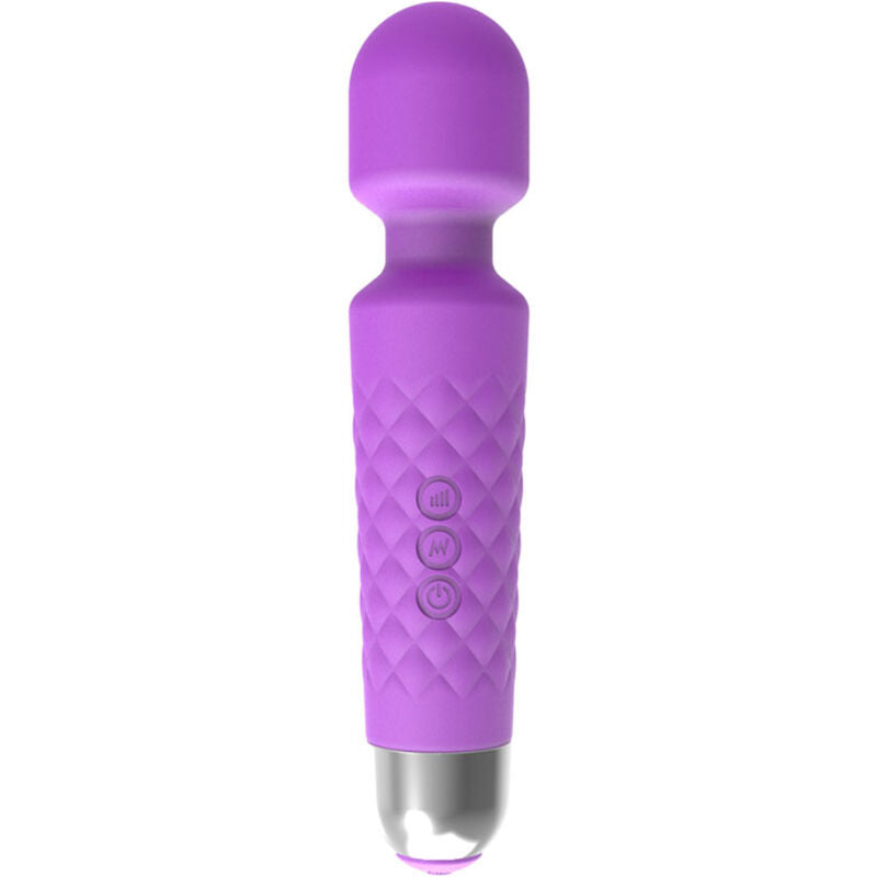 Vibratore Wand Mini Armony — 8 Velocità, 18 Modalità, Viola