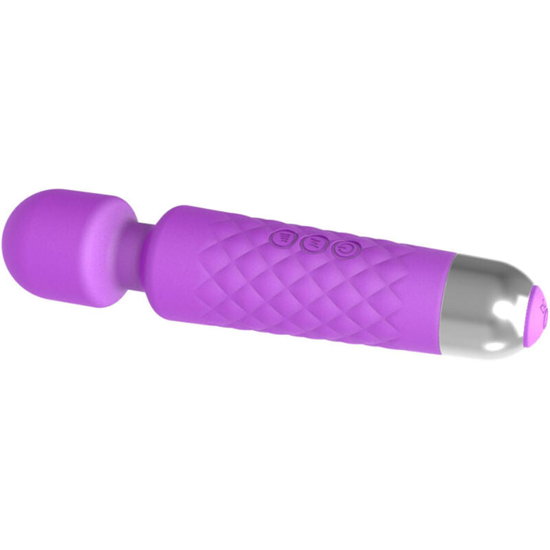 Vibratore Wand Mini Armony — 8 Velocità, 18 Modalità, Viola