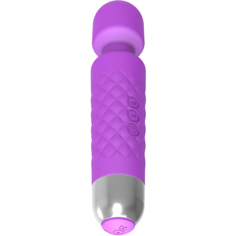 Vibratore Wand Mini Armony — 8 Velocità, 18 Modalità, Viola