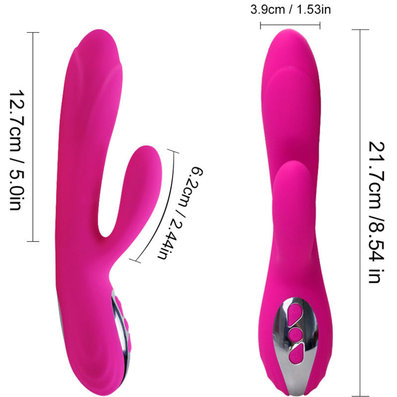 Vibratore Rabbit Flessibile con Calore Armony — 10 Modalità