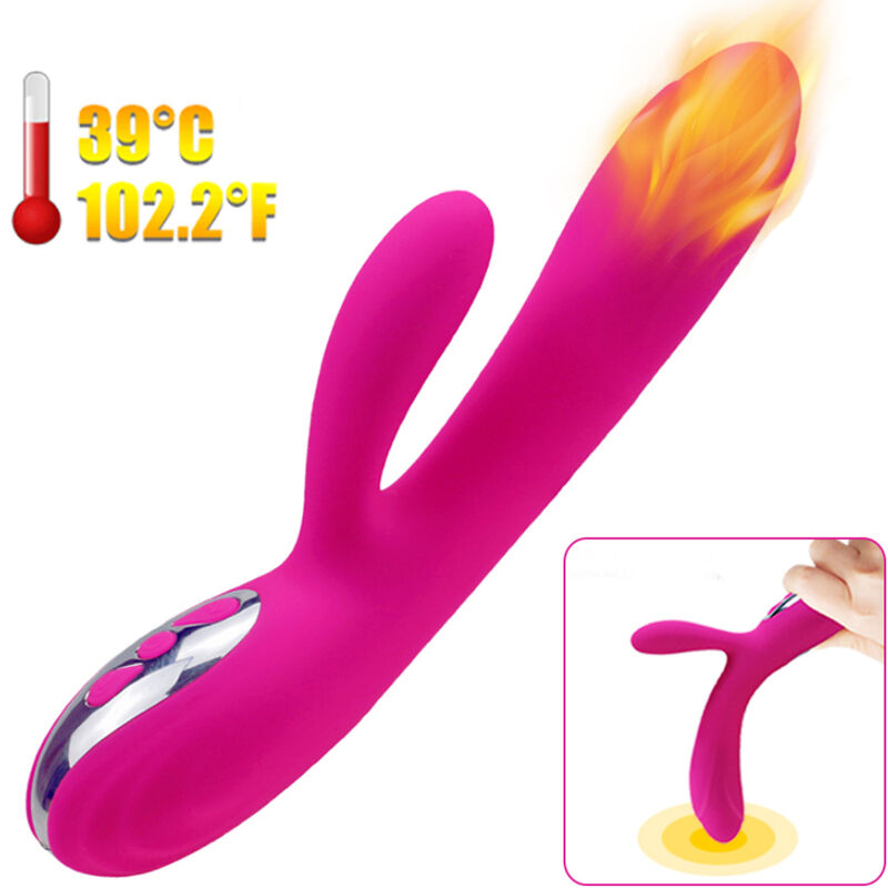 Vibratore Rabbit Flessibile con Calore Armony — 10 Modalità