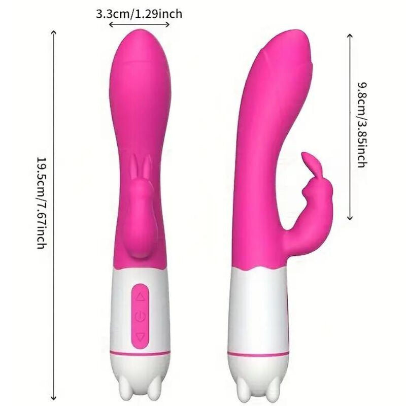 Vibratore Rabbit Armony Happy — 36 Modalità, Fucsia