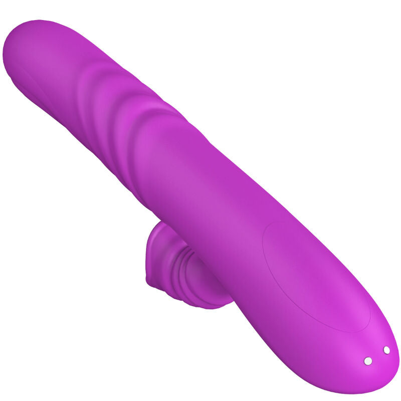Vibratore Stimolatore Lingua con Calore Armony Angelia — Viola