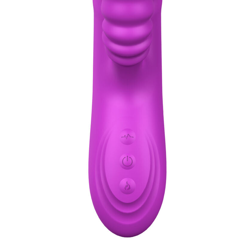 Vibratore Stimolatore Lingua con Calore Armony Angelia — Viola