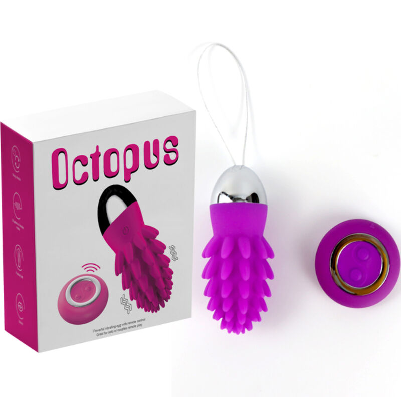 Uovo Vibrante con Telecomando Armony Octopus — Viola