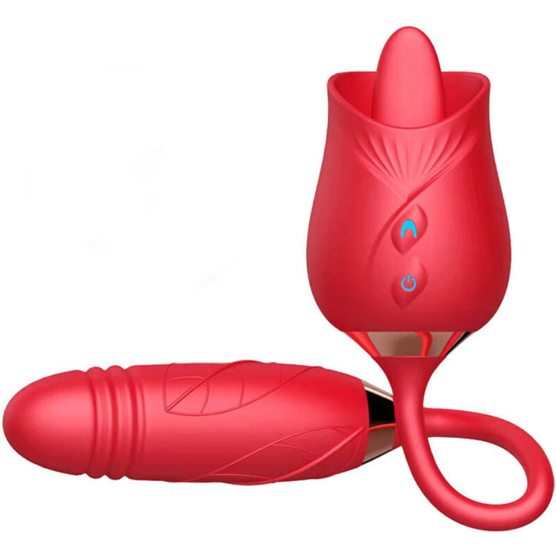 Vibratore con Lingua Stimolante Armony Delight Flower