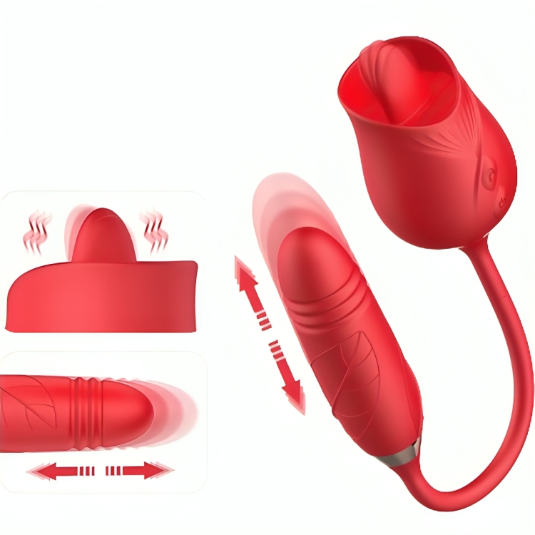 Vibratore con Lingua Stimolante Armony Delight Flower