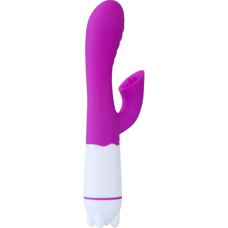 Vibratore con Stimolatore a Lingua Armony Happy — Ricaricabile