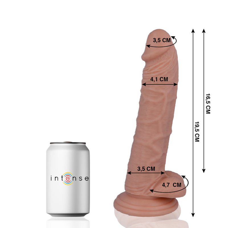 Dildo Realistico Mr. Intense 15 — 19.5 x 4.1 cm