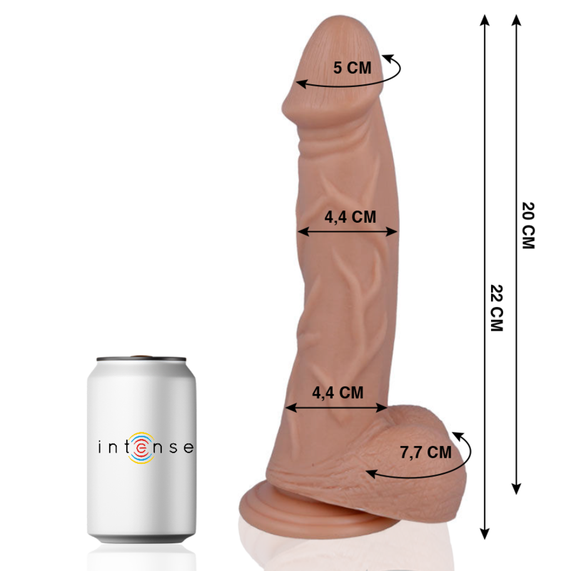 Dildo Realistico Mr. Intense 26 — 22 cm x 4,4 cm