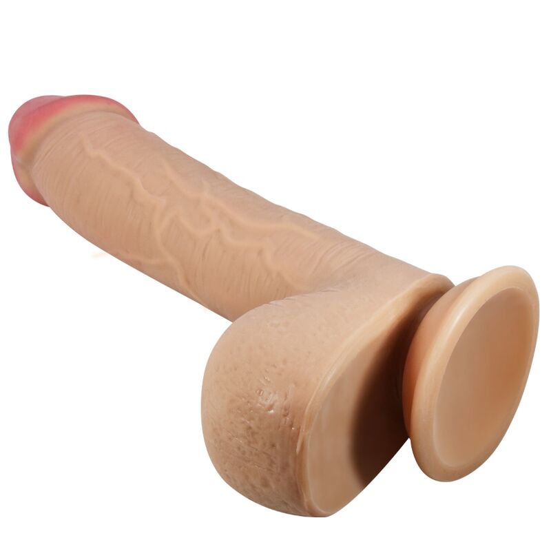 Dildo Realistico con Ventosa Pretty Love Sliding Skin — 23 cm
