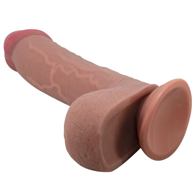 Dildo Realistico con Ventosa Pretty Love Sliding Skin — 23,4 cm