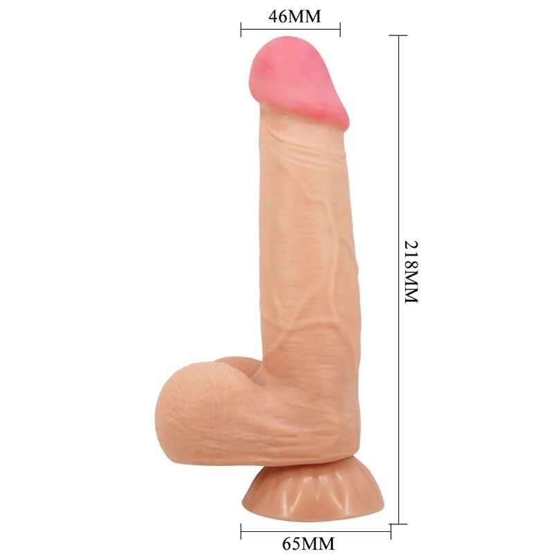 Dildo Realistico Vibrante Pretty Love Sliding Skin — 21,8 cm
