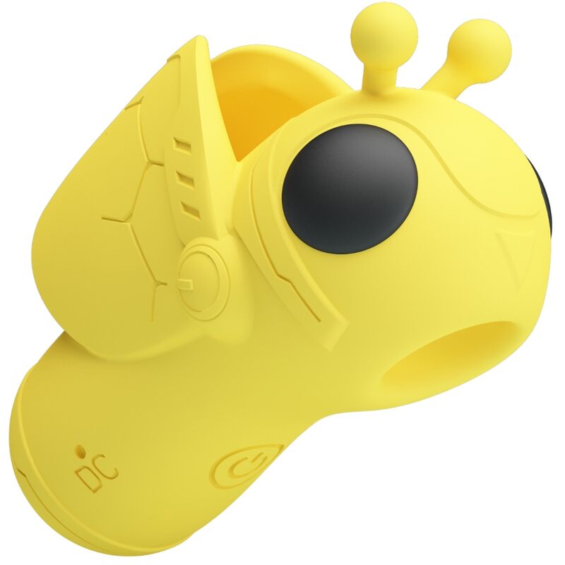 Vibratore Magic Bee Fun Toys Ricaricabile — Giallo