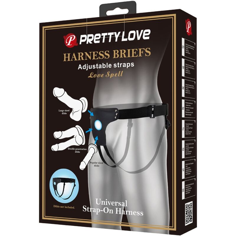Imbracatura Strap-On Regolabile Pretty Love Love Spell