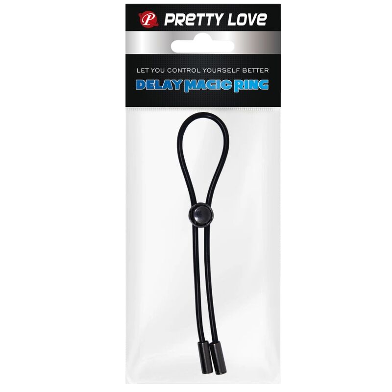 Anello Fallico con Laccio Regolabile Pretty Love — Stimola Testicoli