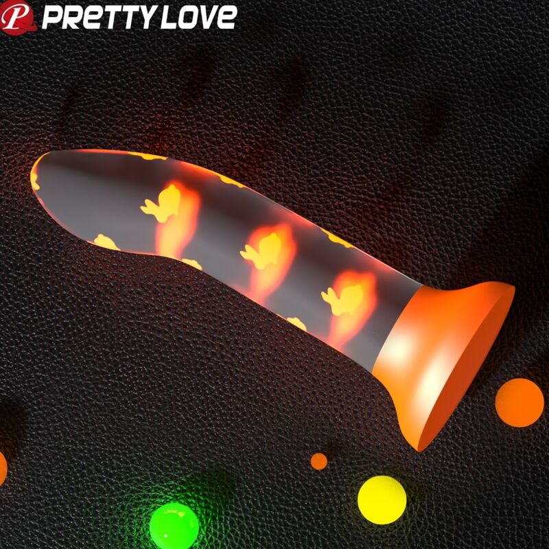 Dildo Realistico Luminoso Pretty Love Nightfall — Silicone