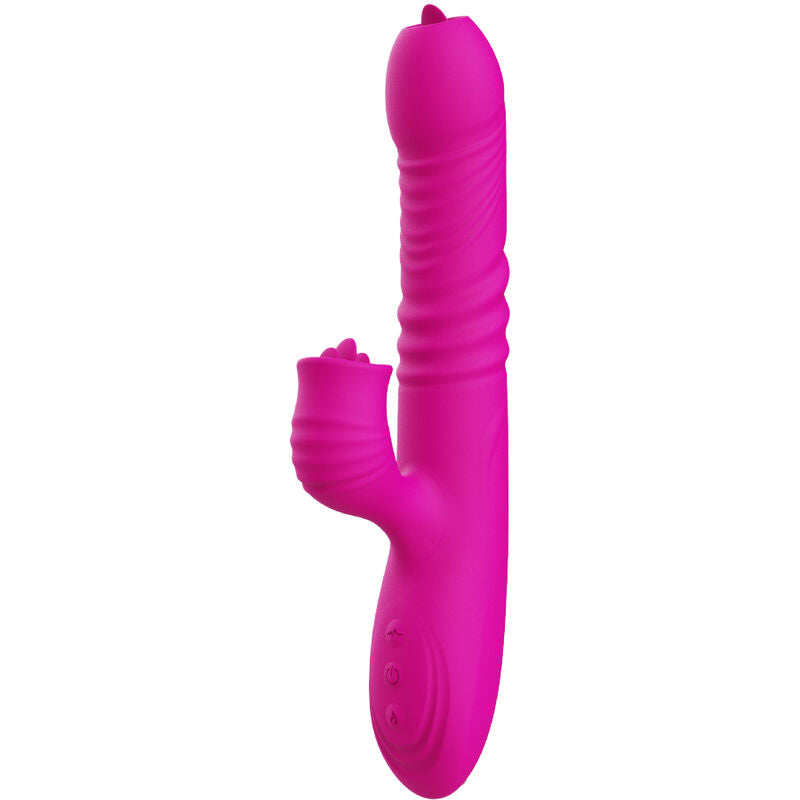 Vibratore Doppia Lingua Armony Fanny — Effetto Calore, 20 Modalità