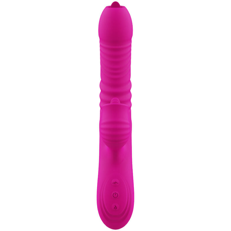 Vibratore Doppia Lingua Armony Fanny — Effetto Calore, 20 Modalità