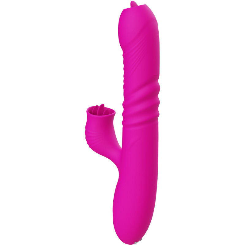 Vibratore Doppia Lingua Armony Fanny — Effetto Calore, 20 Modalità
