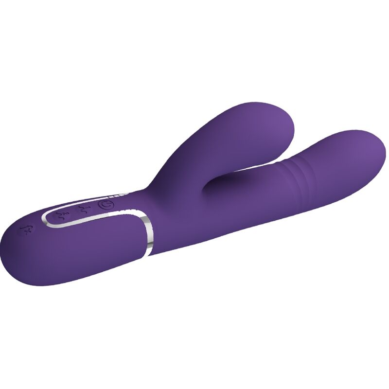 Vibratore Rabbit Punto G Pretty Love Flirtation — 7 Modalità, Viola