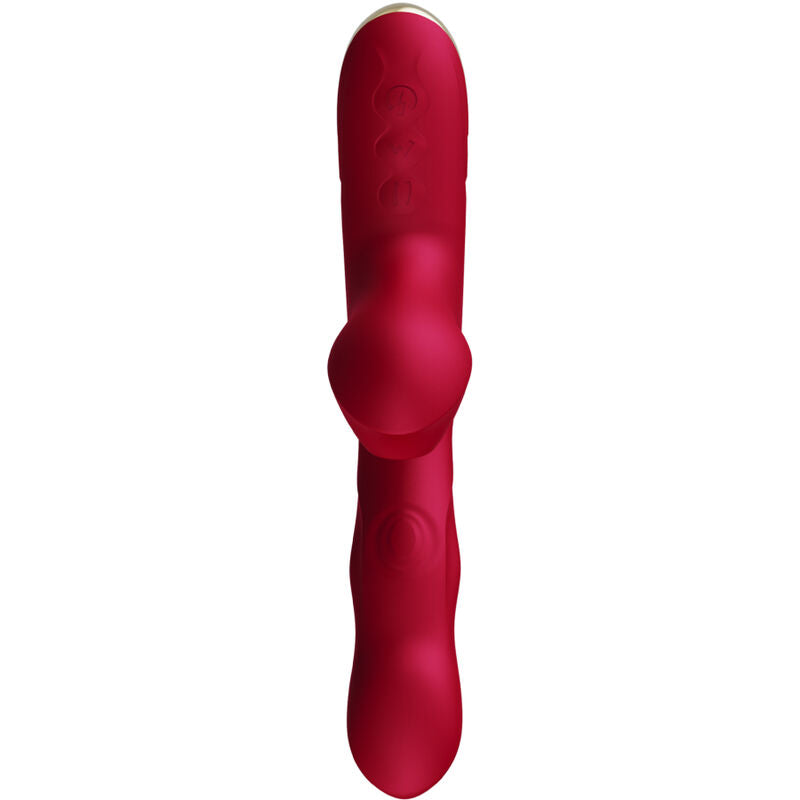Vibratore con Ventosa Armony Bump 2 — 15 Modalità, Bordeaux