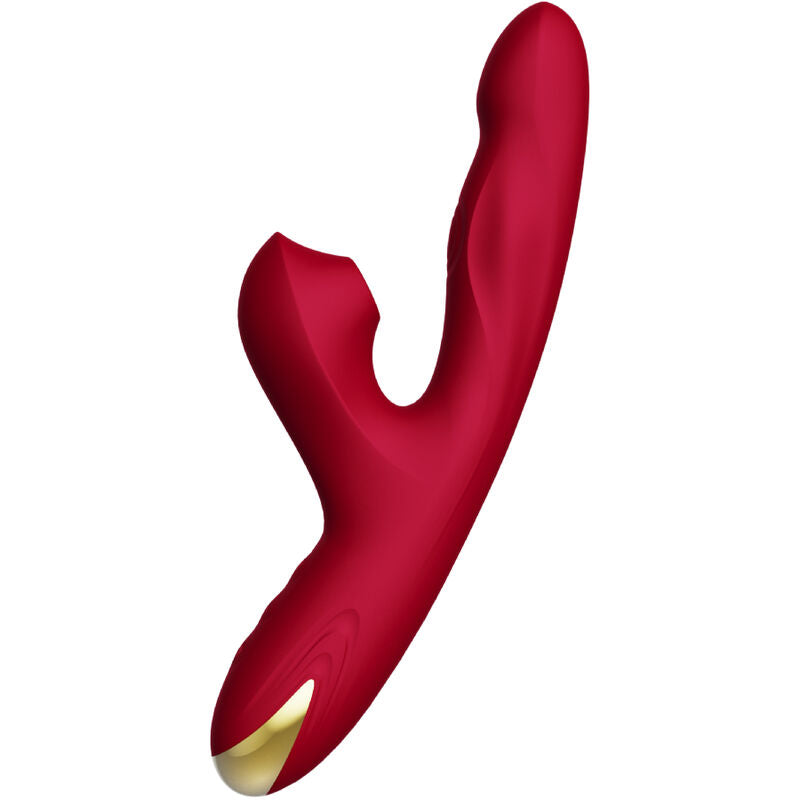 Vibratore con Ventosa Armony Bump 2 — 15 Modalità, Bordeaux
