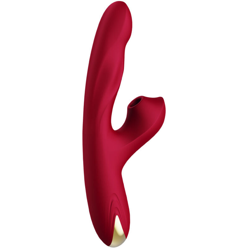 Vibratore con Ventosa Armony Bump 2 — 15 Modalità, Bordeaux