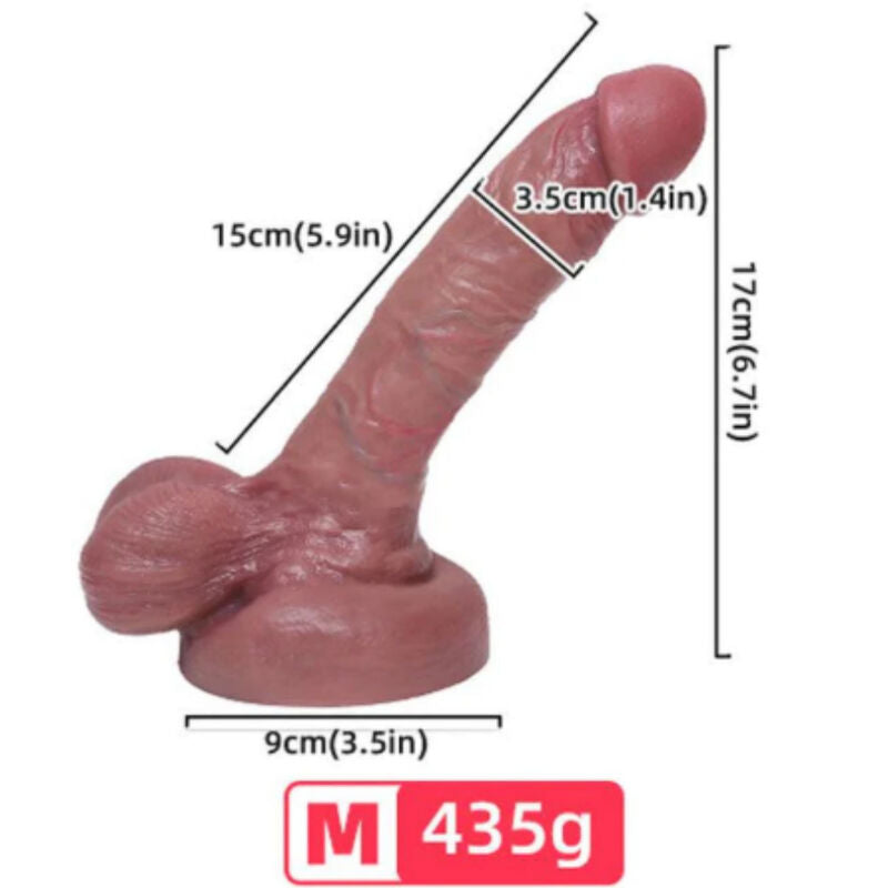 Dildo Realistico Silicone Liquido Armony — 17 cm