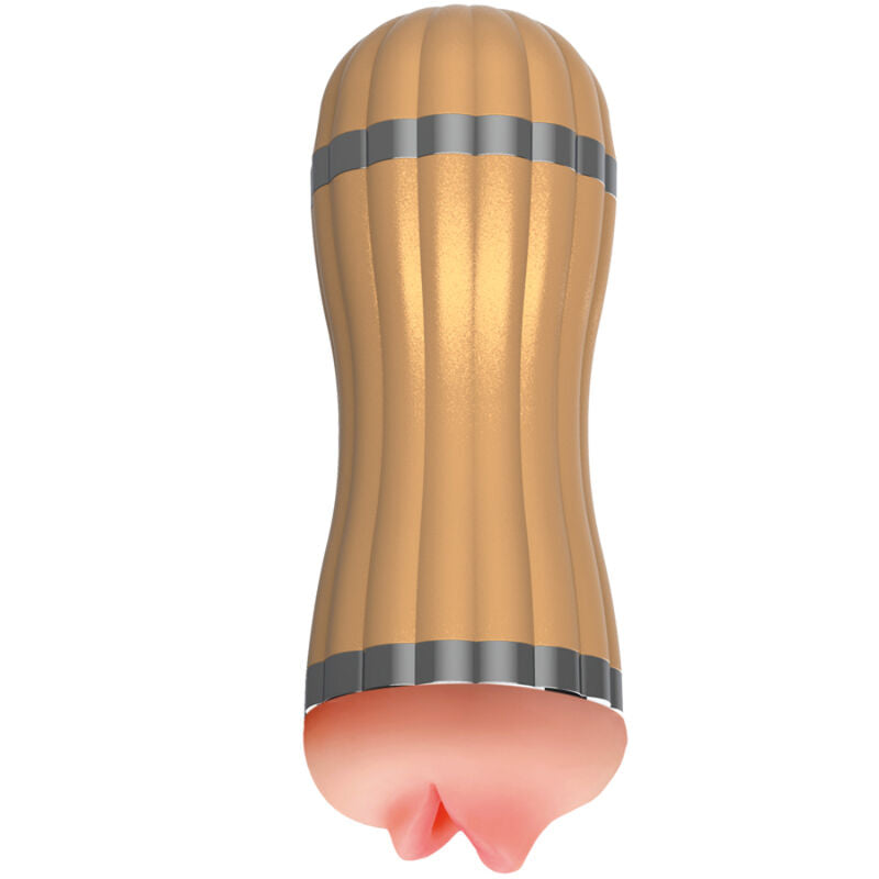 Masturbatore Doppio Vagina e Bocca Armony Bevis — TPE