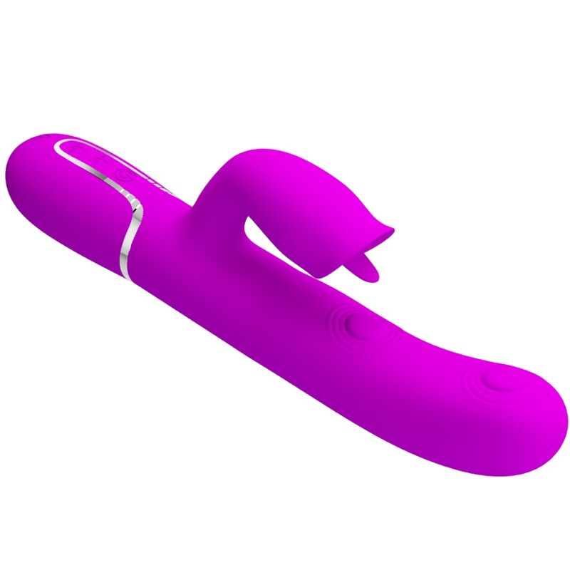 Vibratore Rabbit con Licking Pretty Love Flirtation — 7 Modalità