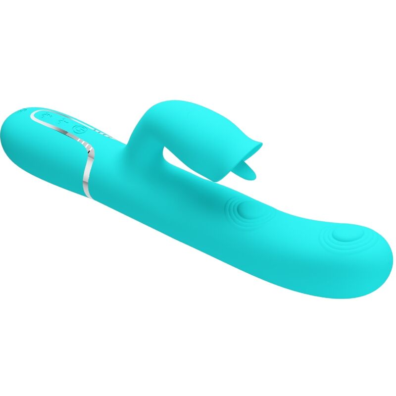 Vibratore Rabbit Pretty Love Flirtation — 7 Modalità, Verde Acqua