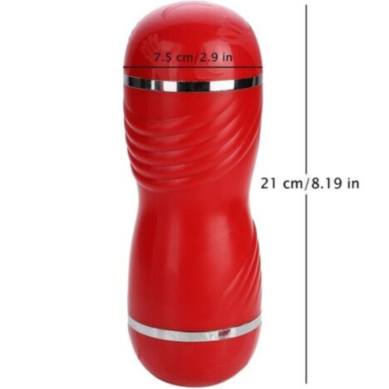 Masturbatore Maschile Doppio Armony — Vagina e Bocca, TPE