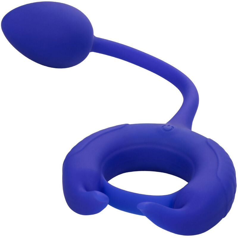 Anello Fallico Vibrante Calexotics Admiral — Peso, Blu