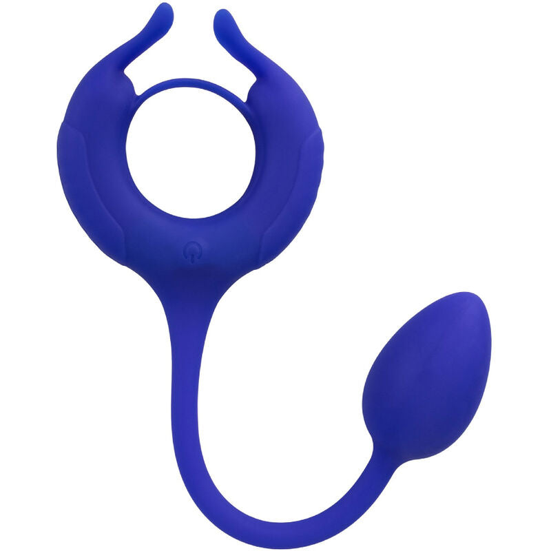 Anello Fallico Vibrante Calexotics Admiral — Peso, Blu
