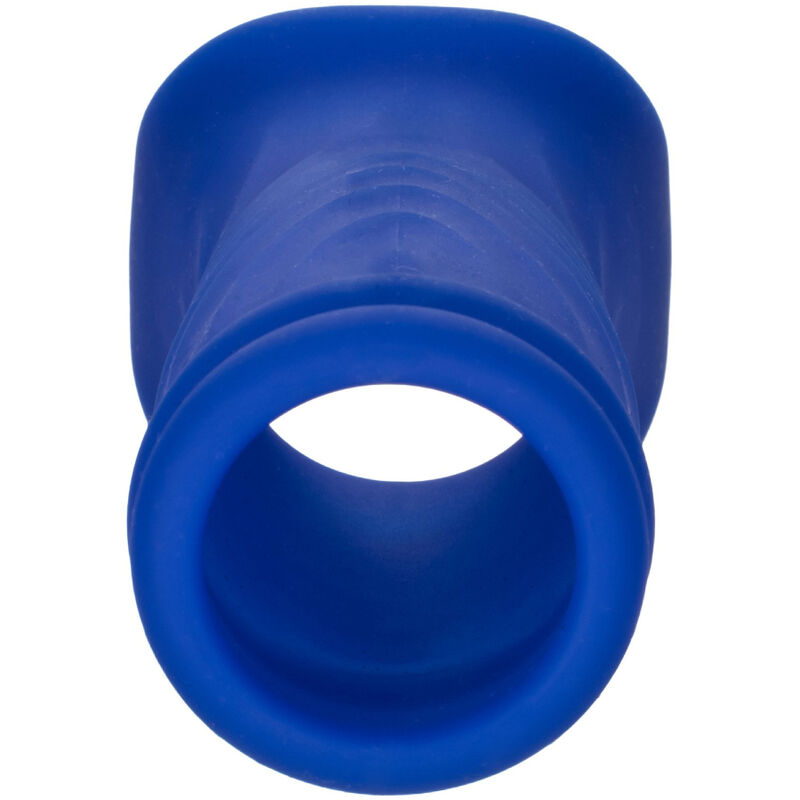Guaina Fallica con Anello Calexotics Admiral Wave — Silicone Blu