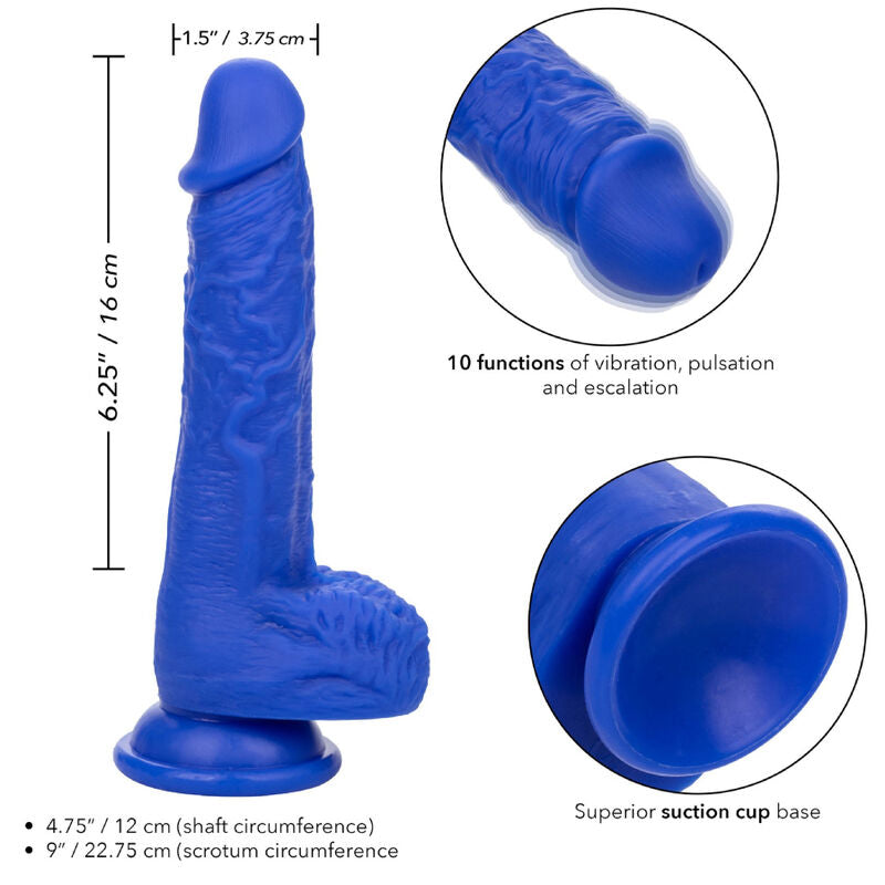 Dildo Realistico Vibrante Calexotics Admiral Sailor — 10 Funzioni
