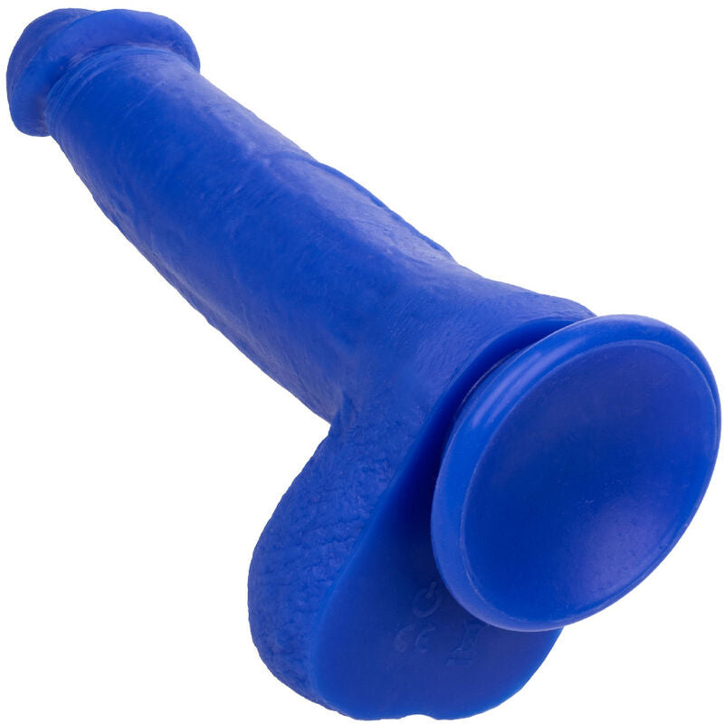 Dildo Realistico Vibrante Calexotics Admiral — 10 Modalità, Blu