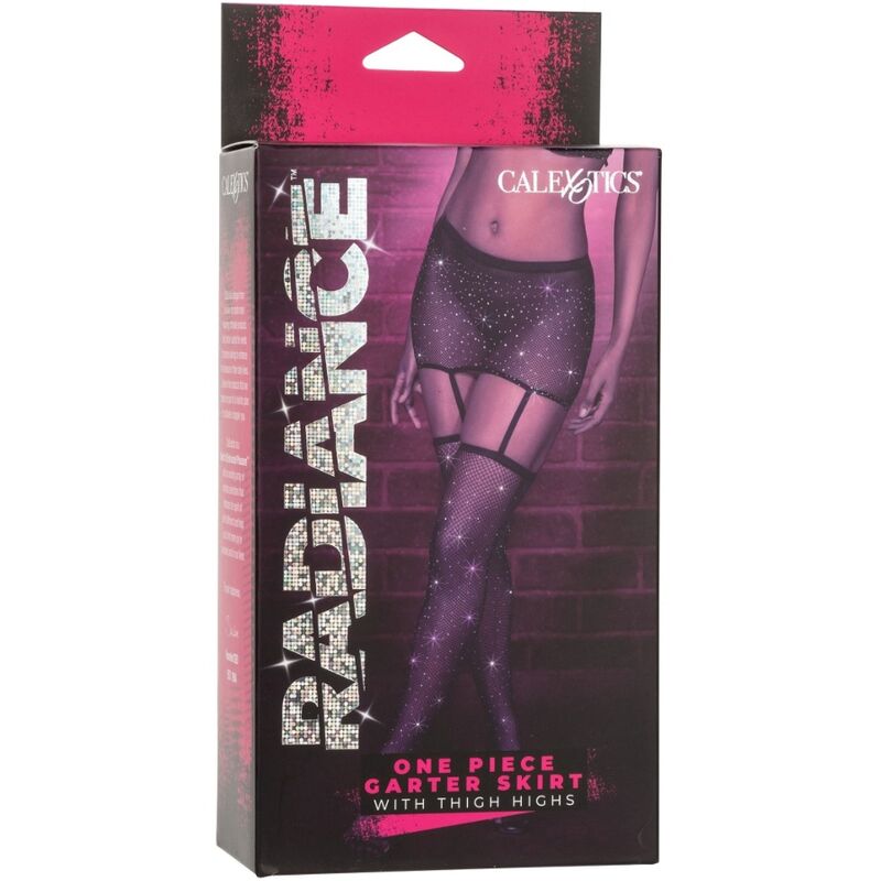 Reggicalze con Gonna Calexotics Radiance — Rete, Autoreggenti