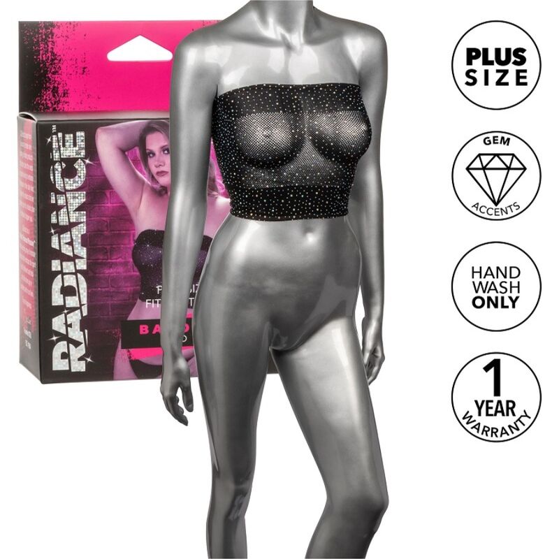 Lingerie Sexy Top a Fascia Calexotics Radiance — Taglie Forti