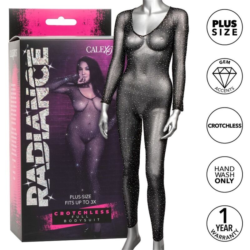 Body Erotico Senza Cavallo Taglia Plus Calexotics Radiance