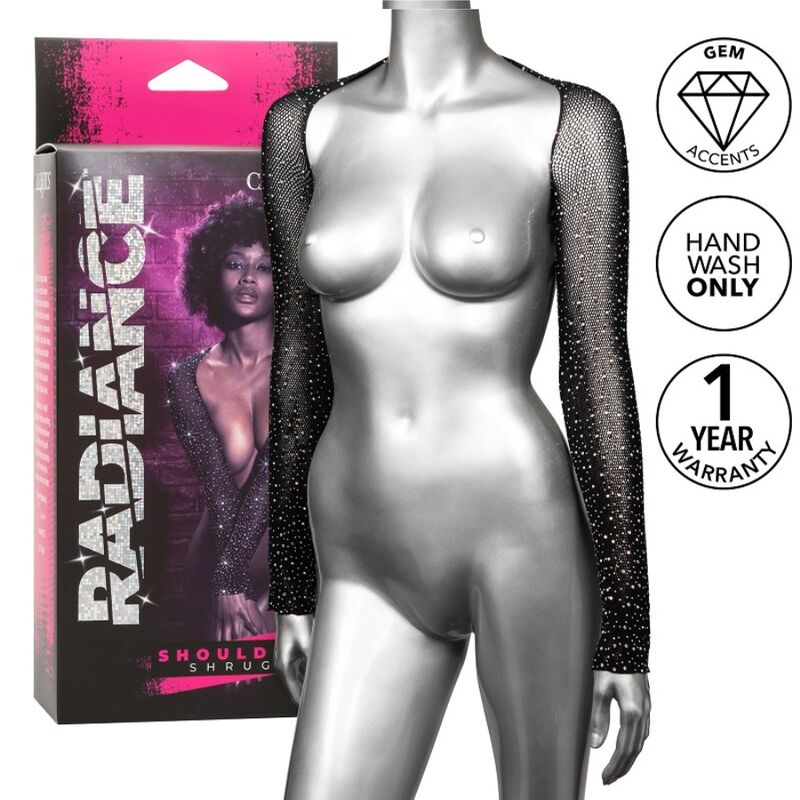 Coprispalle Erotico in Rete Calexotics Radiance — Strass