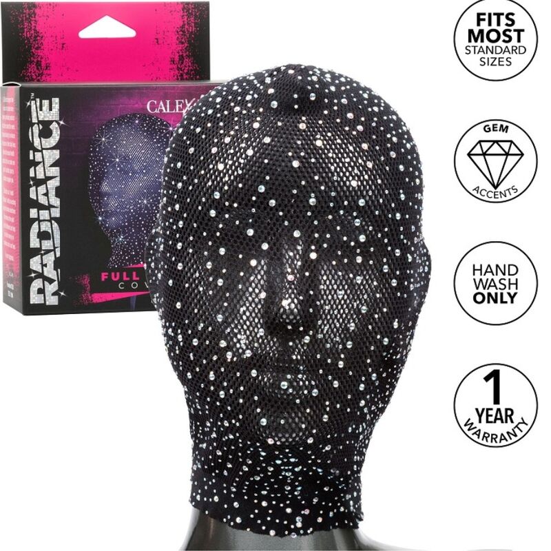 Cappuccio BDSM Integrale Calexotics Radiance — Deprivazione Sensoriale